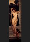 Lord Frederick Leighton Canvas Paintings - A Bather